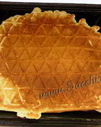 Вафли в вафельнице