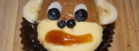 выпечка в виде обезьянки. Шаг 8