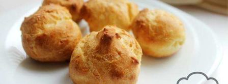 домашние профитроли с начинкой из вишен. Шаг 5