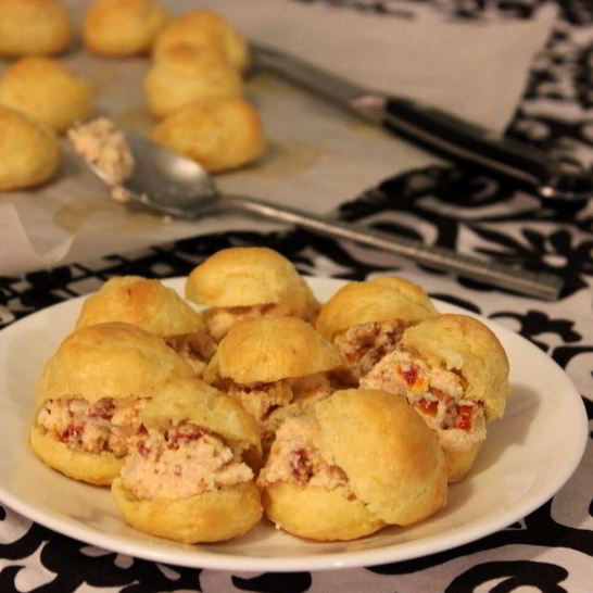 Рецепт несладкой начинки для профитролей