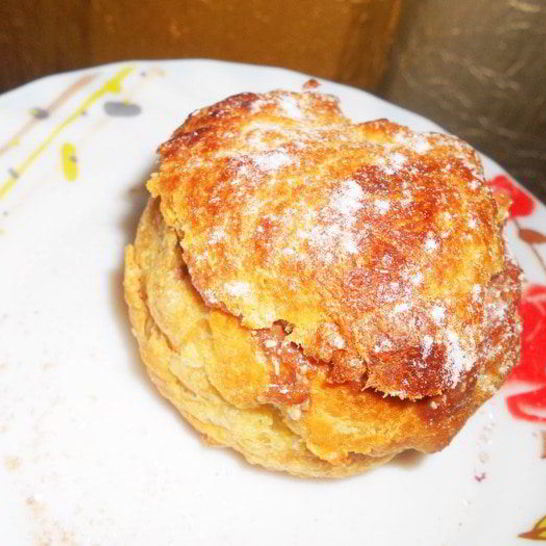 Рецепт профитролевых булочек с творожной начинкой