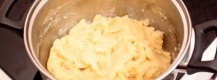 профитроли с начинкой. Шаг 3