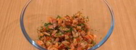 профитроли с начинкой. Шаг 16