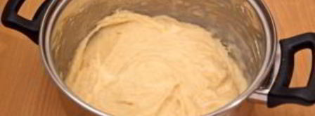 профитроли с начинкой. Шаг 4