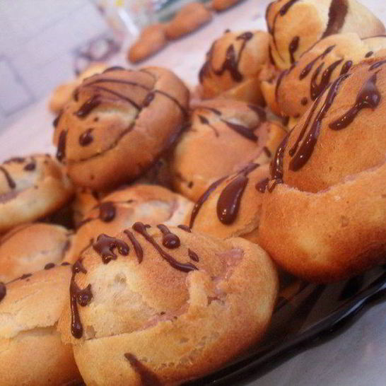 Рецепт профитролей с шоколадным кремом