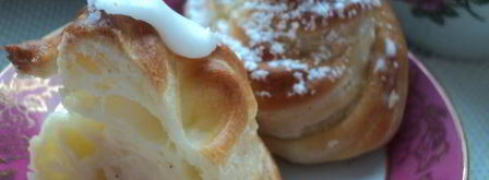 профитроли с ванильным заварным кремом. Шаг 15