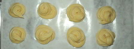 профитроли с ванильным заварным кремом. Шаг 5