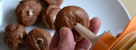 шоколадные профитроли. Шаг 14