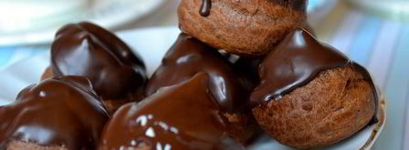 шоколадные профитроли. Шаг 17