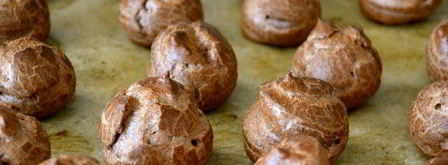 шоколадные профитроли. Шаг 7