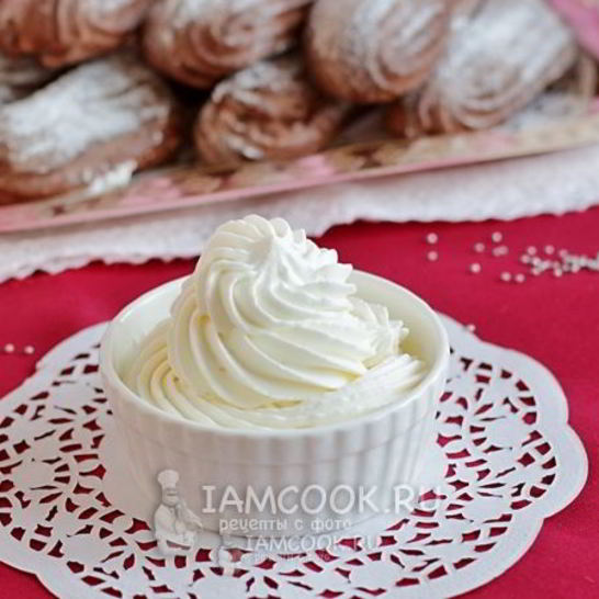 Рецепт сливочного крема для эклеров