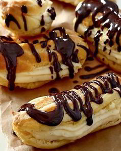 Эклеры из заварного теста