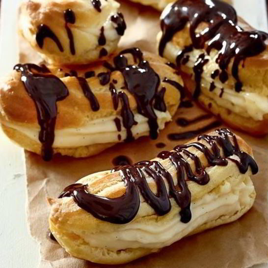 Рецепт эклеров из заварного теста