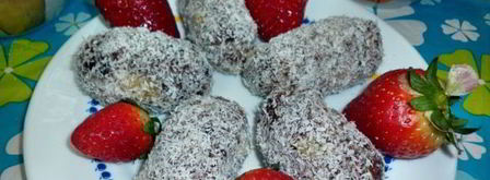 эклеры с кокосовым кремом. Шаг 9