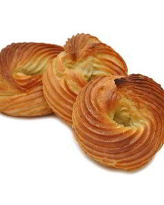 Эклеры с кремом из ветчины