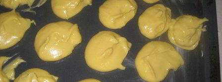 эклеры с ореховым кремом пралине. Шаг 4