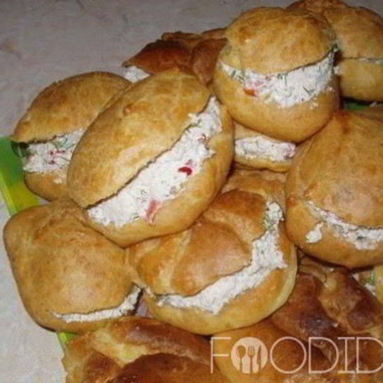 Рецепт эклеров с творожной начинкой