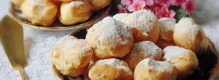 эклеры с заварным кремом. Шаг 16