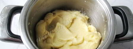 эклеры с заварным кремом. Шаг 5