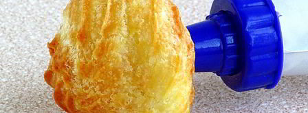 эклеры со сливочно-сметанным кремом. Шаг 14