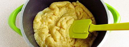 эклеры со сливочно-сметанным кремом. Шаг 4