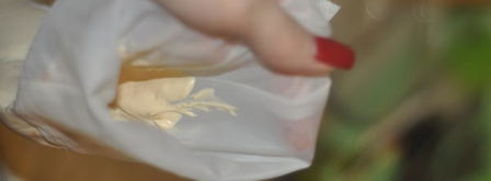 эклеры со взбитыми сливками и сгущенкой. Шаг 12