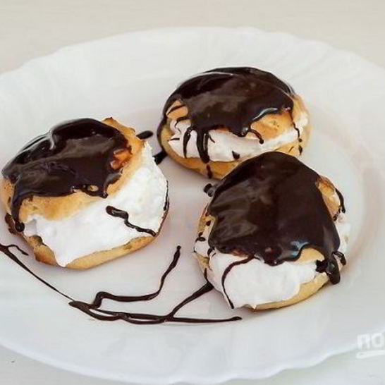 Рецепт эклеров в духовке