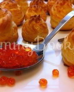 Закусочные сырные эклеры