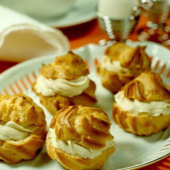 Рецепт закусочных эклеров с куриным паштетом