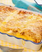 Блинная запеканка