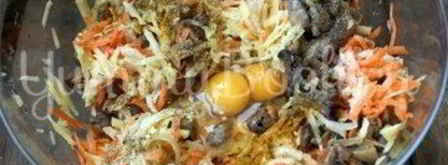 картофельно-грибная запеканка в мультиварке. Шаг 4