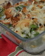 Куриная запеканка с брокколи