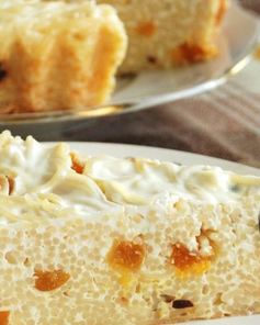 Лапшевник с курагой и черносливом