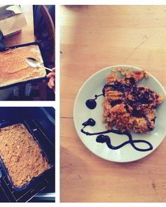 Морковная запеканка из манной каши и творога