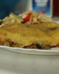 Постная запеканка из овощей