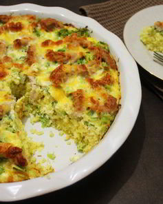 Пшеничная запеканка со свининой