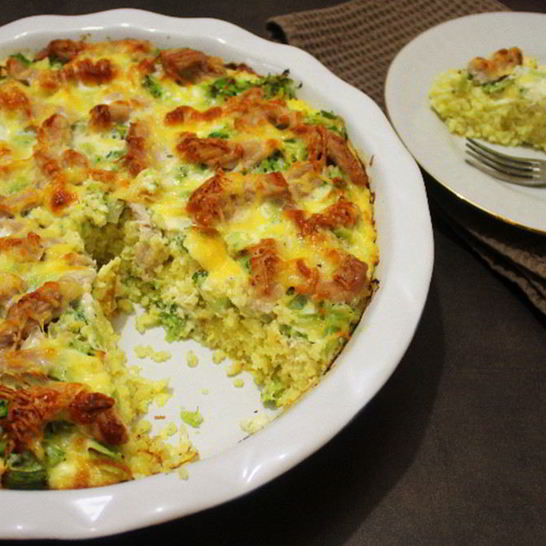 Рецепт пшеничной запеканки со свининой