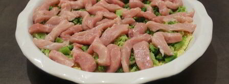 пшеничная запеканка со свининой. Шаг 4