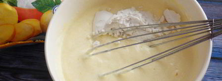 творожная запеканка с финиками. Шаг 4