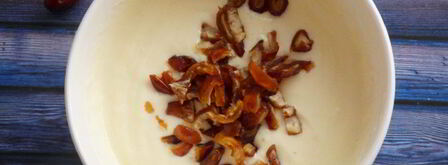 творожная запеканка с финиками. Шаг 5