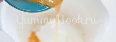 творожная запеканка с грушами без сахара. Шаг 3