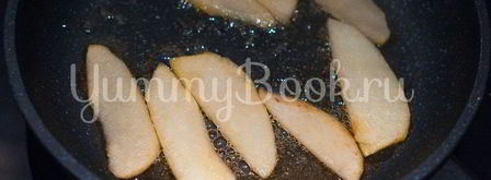 творожная запеканка с грушами без сахара. Шаг 6