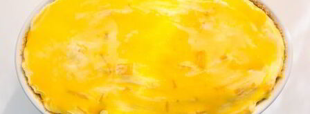 творожная запеканка с манго. Шаг 13