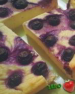 Творожная запеканка с ягодами