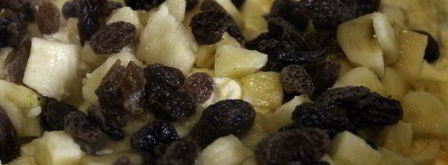 творожные мини-запеканки с бананом и изюмом. Шаг 6