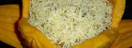 тыквенная запеканка цветок лотоса. Шаг 5