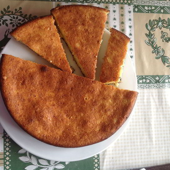 Рецепт ванильной творожной запеканки со сметаной