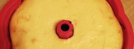 ванильная запеканка с персиком. Шаг 5