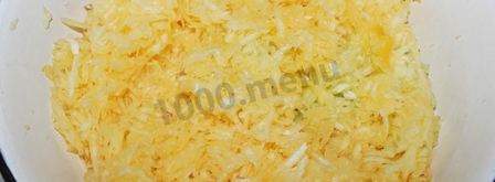 запеканка из кабачков и помидоров с сыром в духовке. Шаг 3