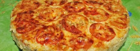 запеканка из кабачков и помидоров с сыром в духовке. Шаг 9